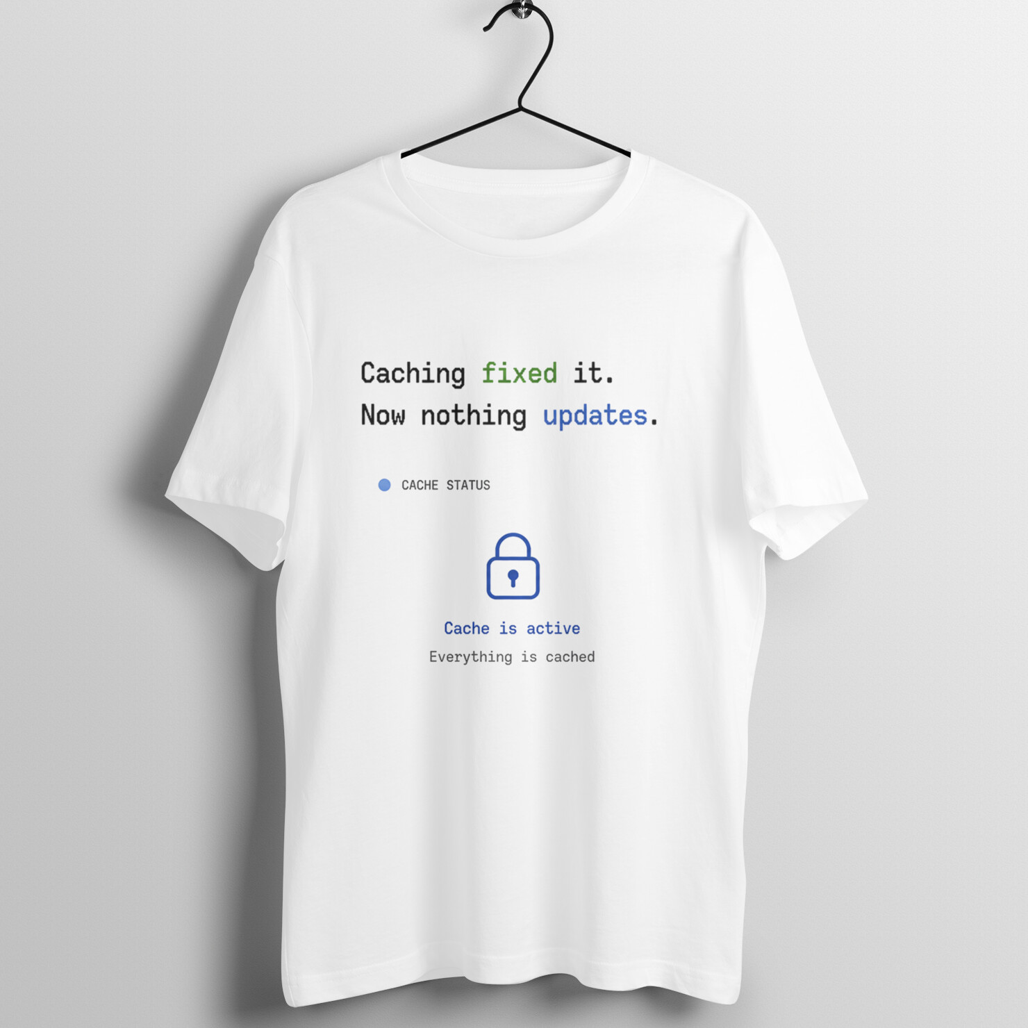 Caching Chaos Tee – Updates Froze - Image 2